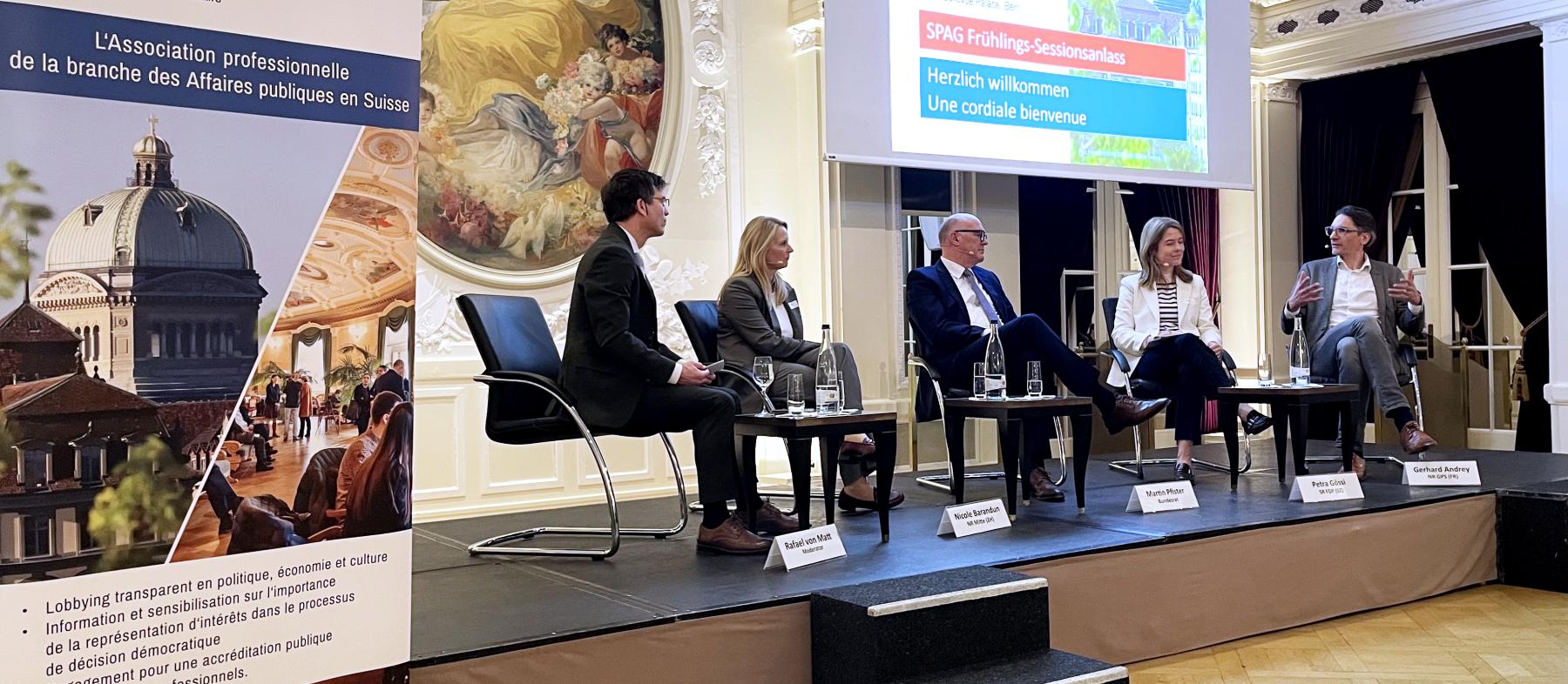 SPAG Sessionsanlass 10.3.2026 - Podium