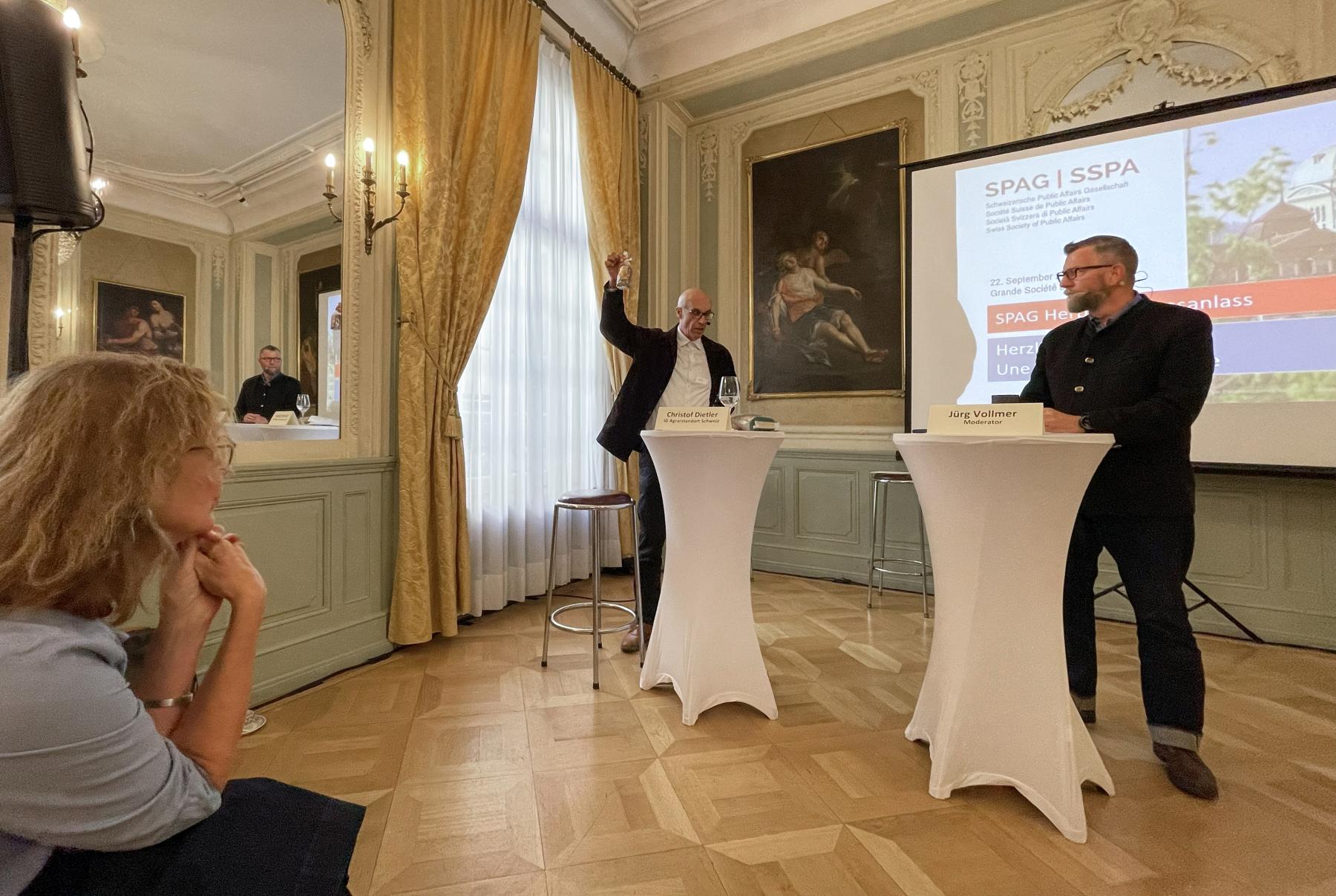 Christof Dietler und Jürg Vollmer