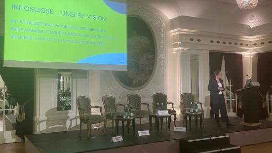 Vortrag von Annelise Eggimann, Direktorin Innosuisse